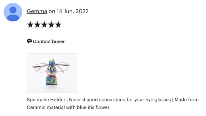 glasses holder review 5 stars