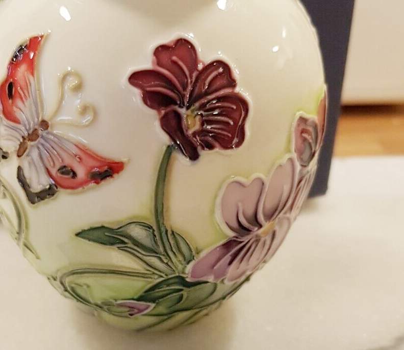 pretty butterfly vase sadly no longer sold by old tupton ware =, we have many vases still sold online here at oldtuptonware.com